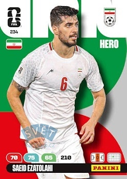 Saeid Ezatolahi Iran Panini FIFA World Cup 2026 Adrenalyn XL #234